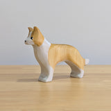 Border Collie Dog Wooden Toy