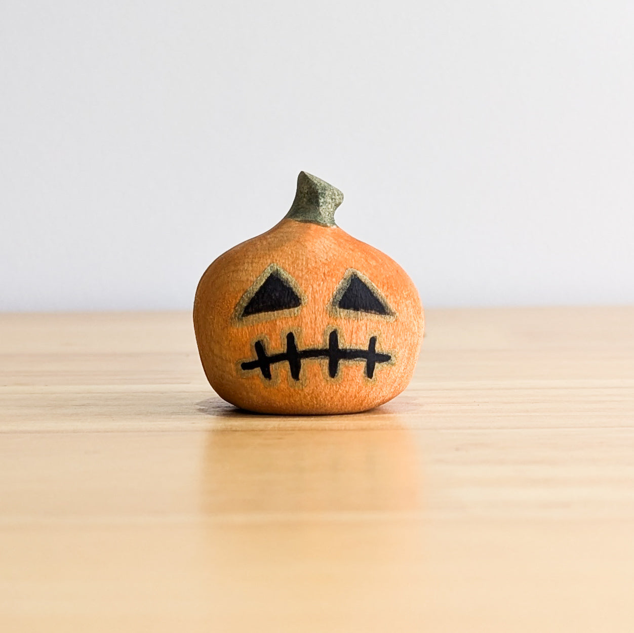 Jack-O- Lantern Wooden Toy