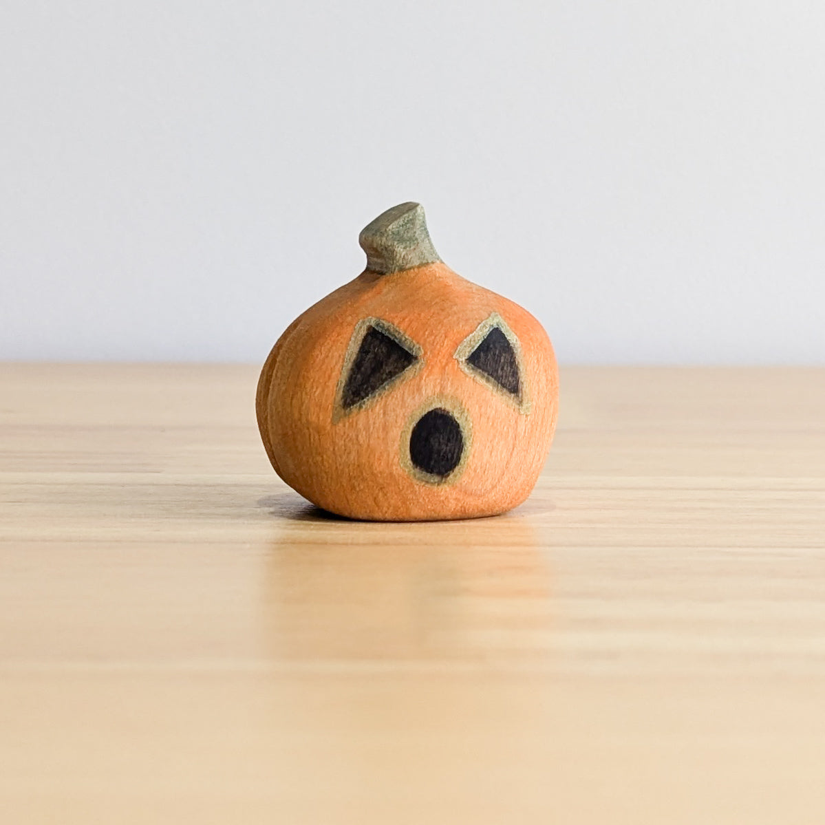 Jack-O- Lantern Wooden Toy