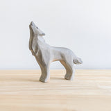 Wolf Howling Wooden Toy