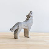 Wolf Howling Wooden Toy