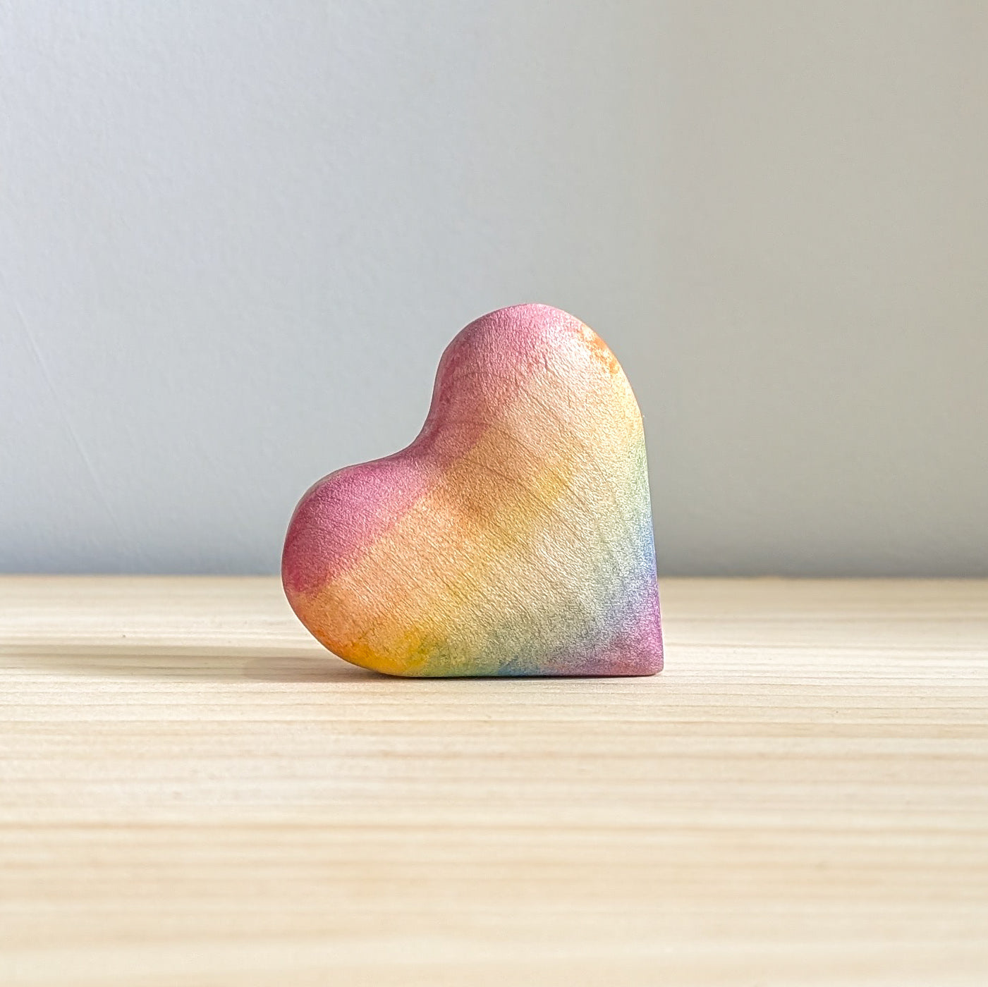 Wooden Love Heart ~ Comfort Heart