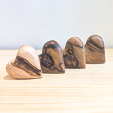 Comfort Hearts - Beautiful Wood Grain