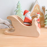 Santa's Sleigh Wooden Toy
