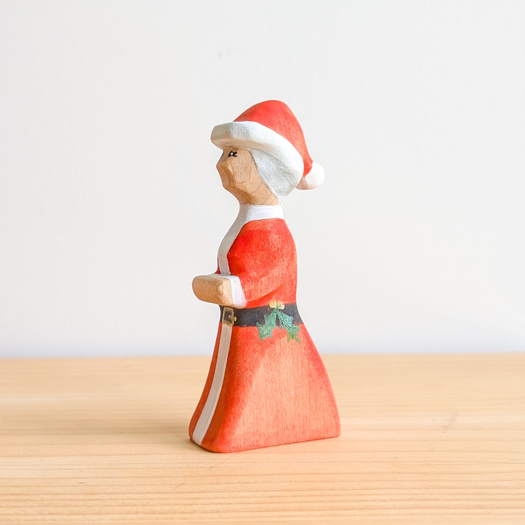 Mrs Claus Wooden Toy