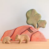 Red Rock Stacker Wooden Toy