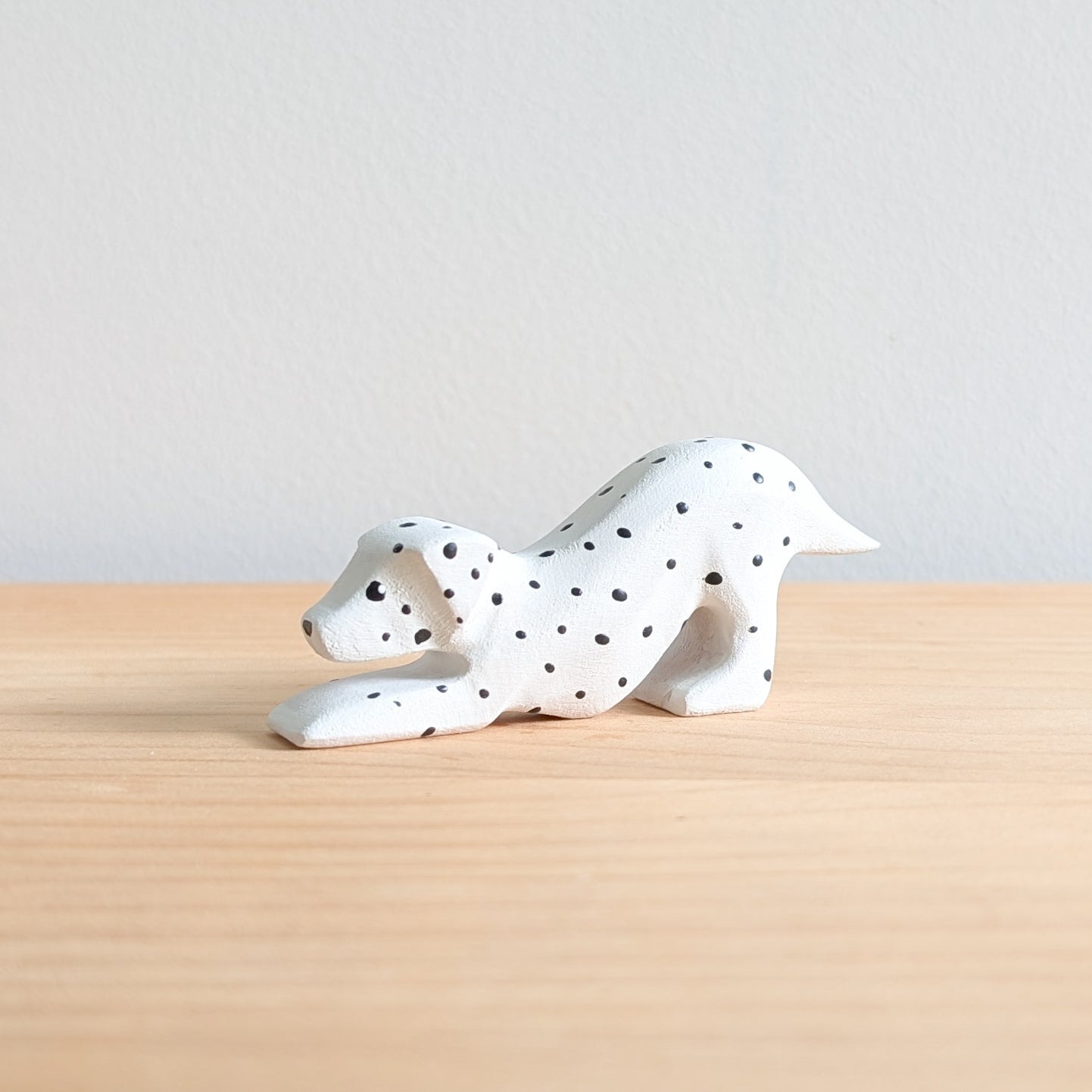 Puppy Playing Wooden Toy