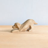 Puppy Playing Wooden Toy