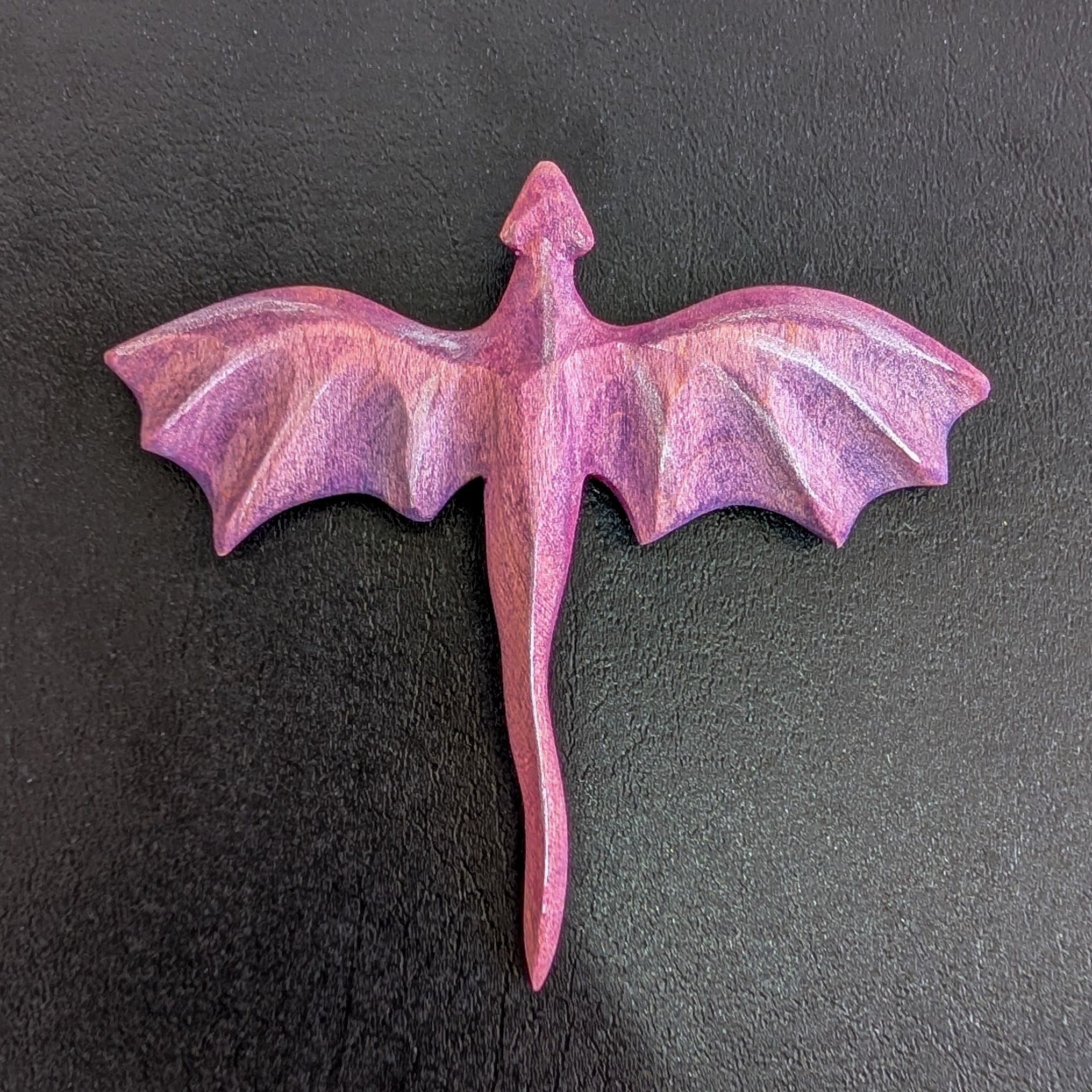 Flying Dragon Wooden Figurine