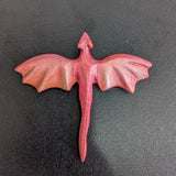 Flying Dragon Wooden Figurine