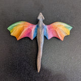 Flying Dragon Wooden Figurine