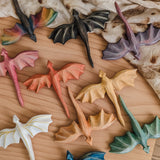 Flying Dragon Wooden Figurine