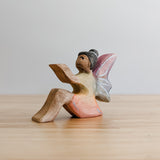 Rainbow Fairy Wooden Toy - Sitting