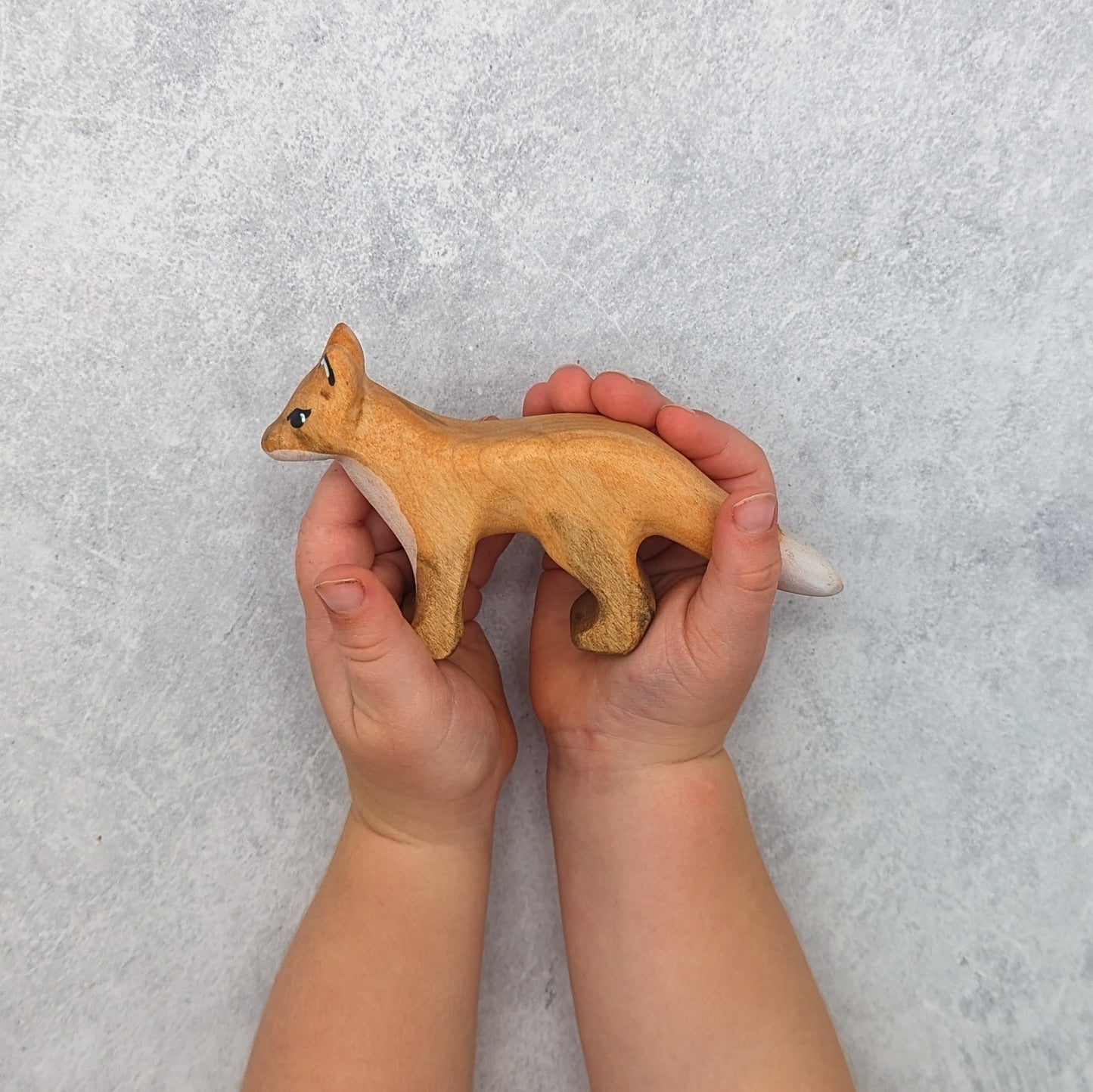 Red Fox Wooden Toy