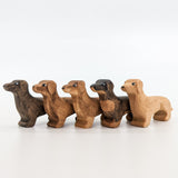 Dachshund Dog Wooden Toy