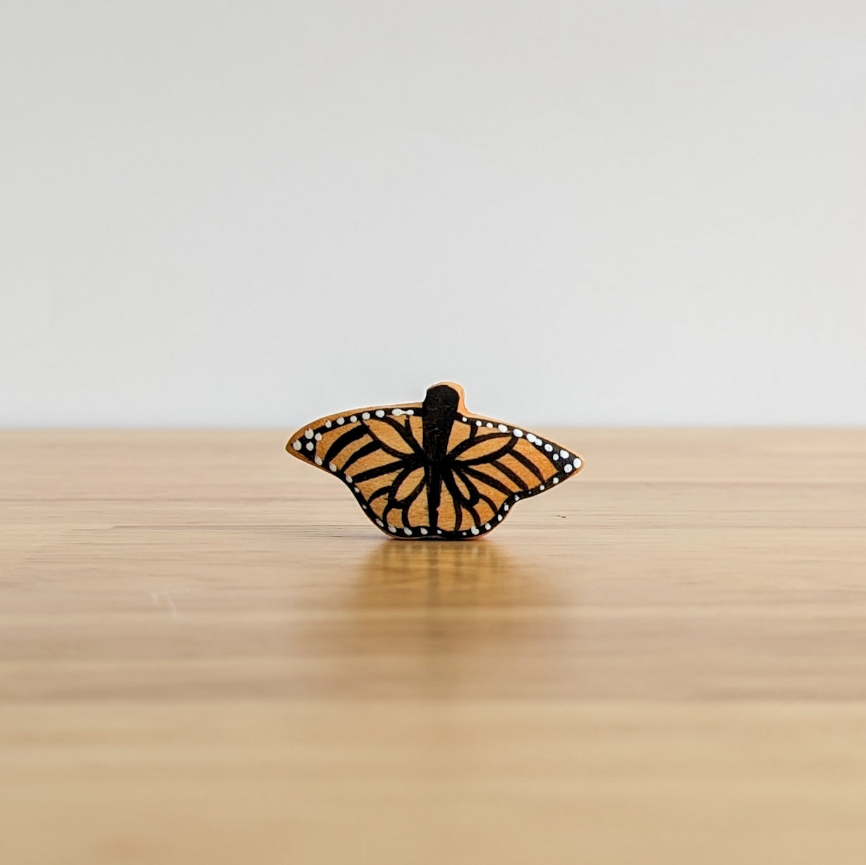 Monarch Butterfly Wooden Toy