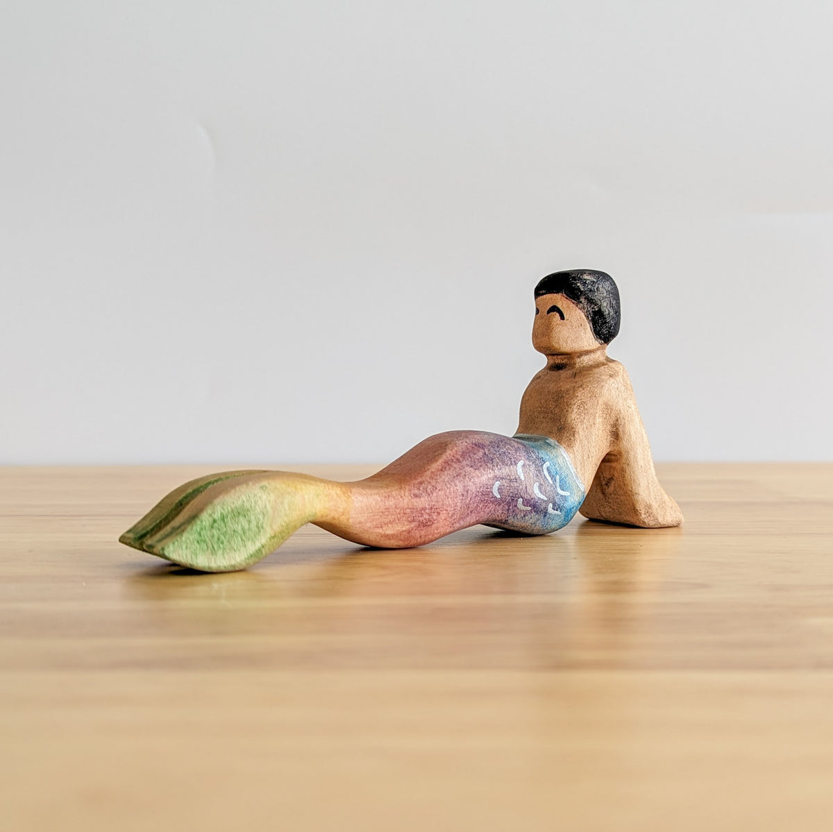 Mermet Toy Merman Wooden Toy – NOM Handcrafted