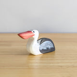 Pelican Sitting Wooden Toy