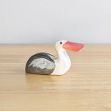 Pelican Sitting Wooden Toy