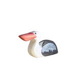 Pelican Sitting Wooden Toy