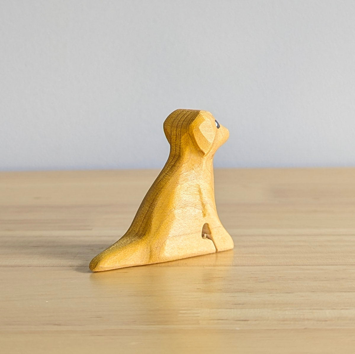 Puppy Sitting Wooden Toy