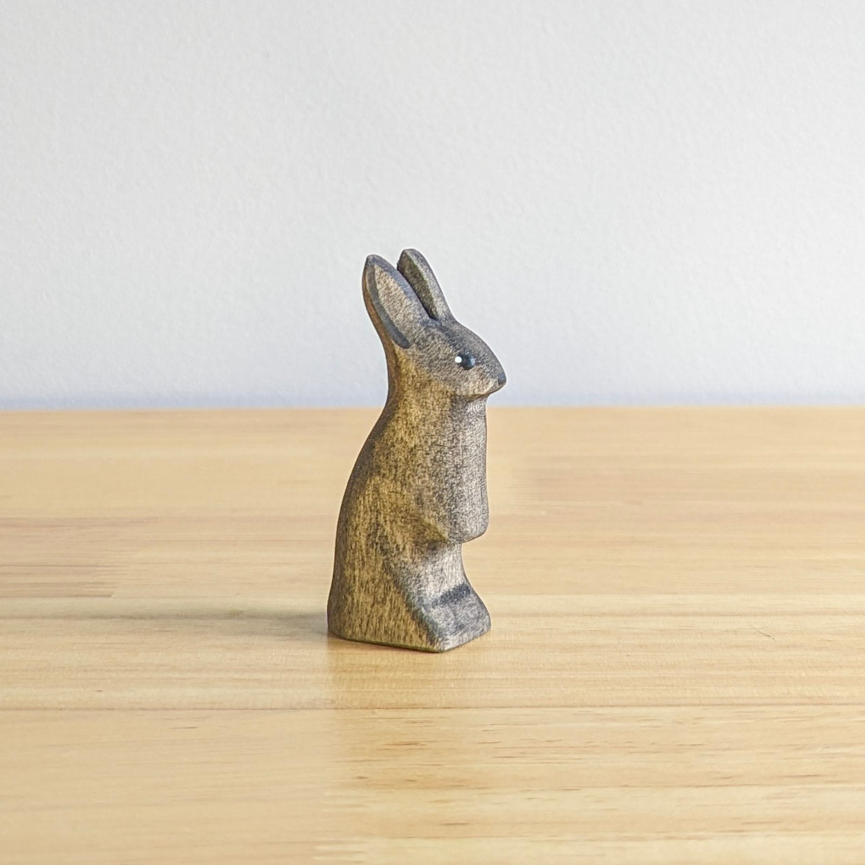 Standing Bunny Rabbit Wooden Toy