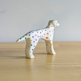 Rainbow Dalmatian Dog