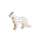 Snow Leopard Wooden Toy - Large