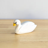 White Swan Wooden Toy