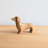 Dachshund Dog Wooden Toy