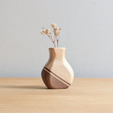 Tiny Vase Magnet - Mixed Timber Curved