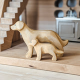 Puppy Standing Wooden Toy