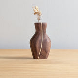 Tiny Vase Magnet - Mixed Timber Curved