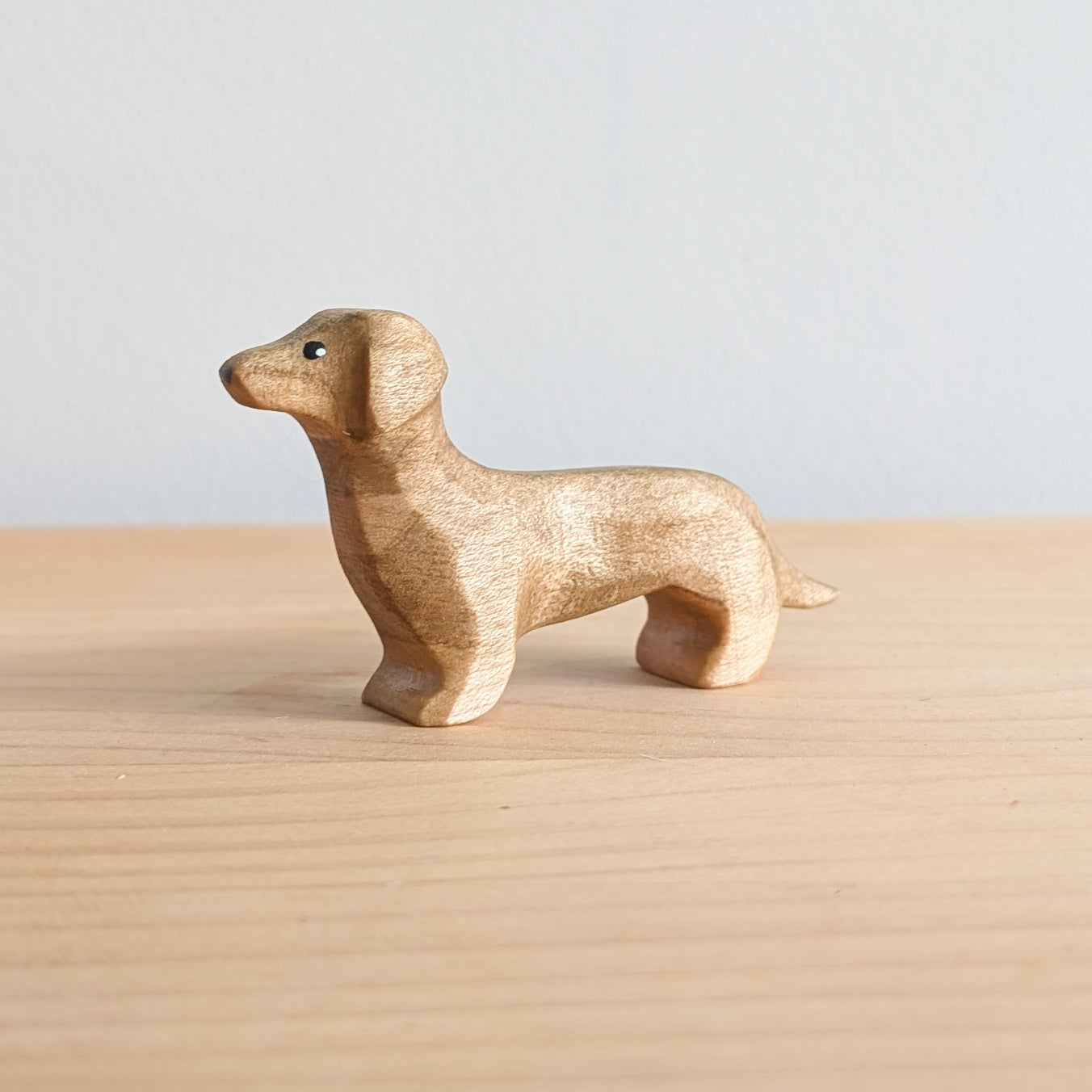 Dachshund Dog Wooden Toy