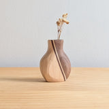 Tiny Vase Magnet - Mixed Timber Curved