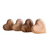 Comfort Hearts - Beautiful Wood Grain