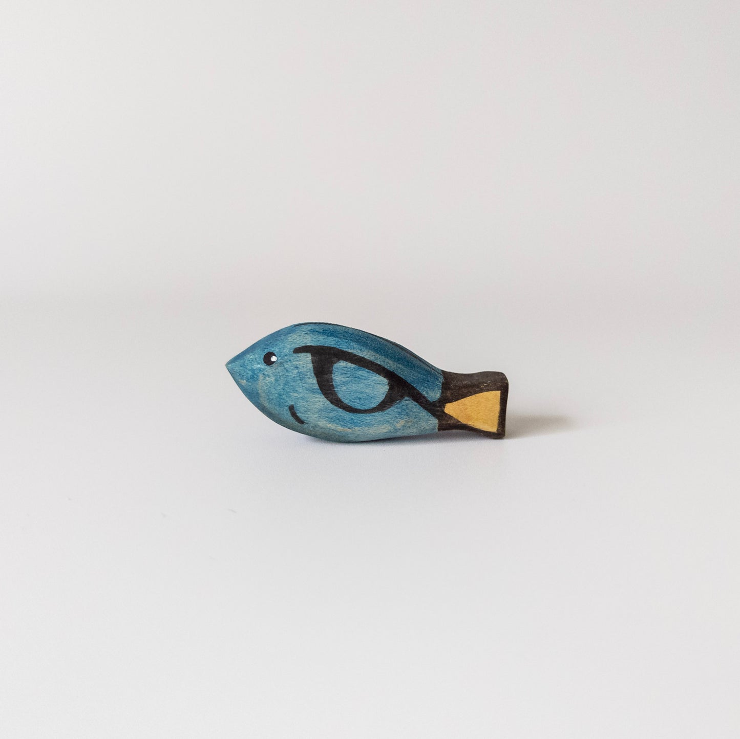 Blue Tang Fish Wooden Toy