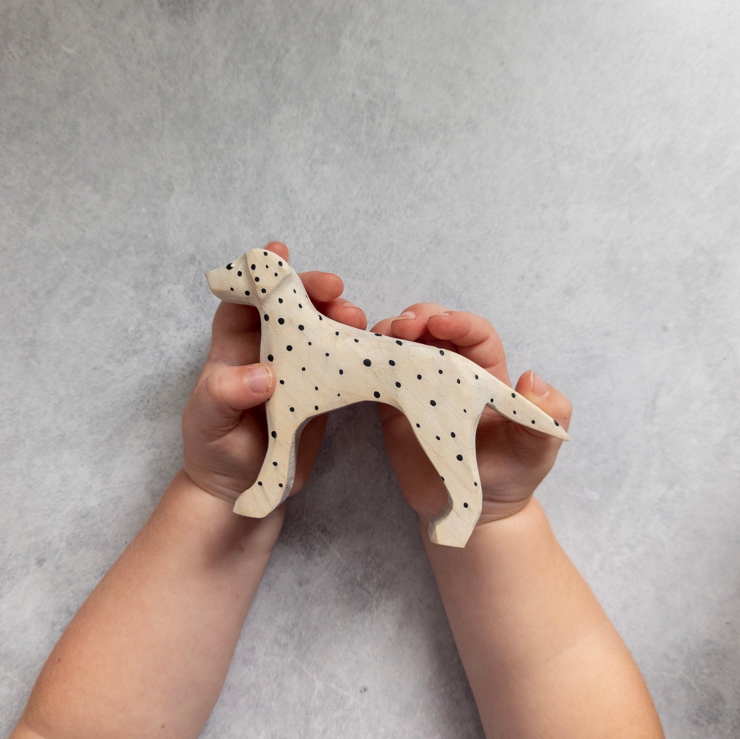 Dalmatian Dog Wooden Toy