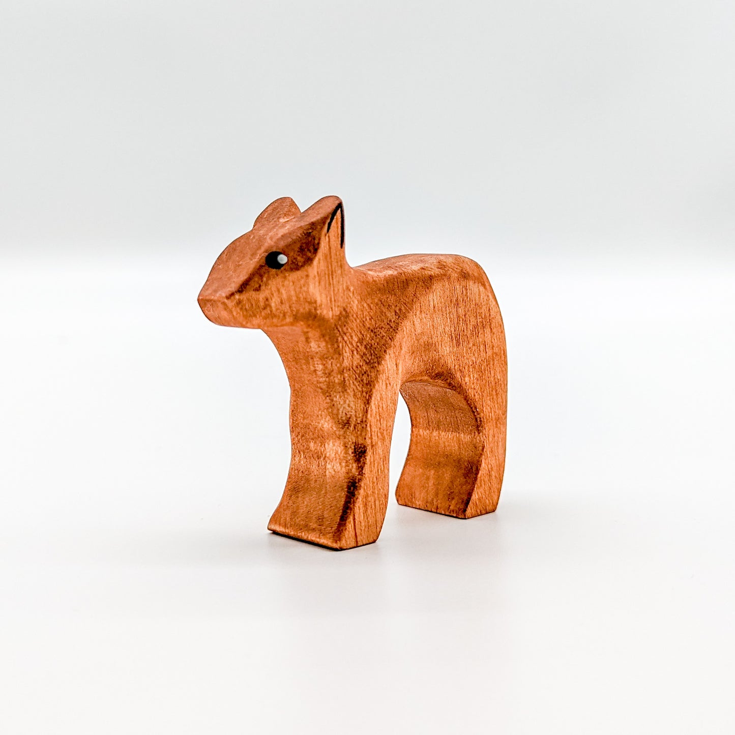 Calf Standing Wooden Toy