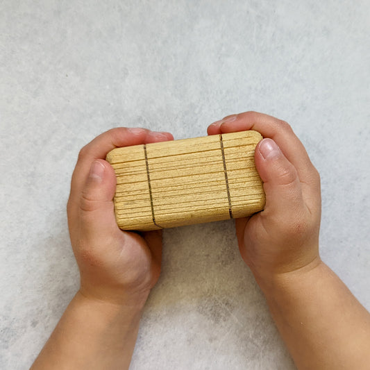 Hay Bale Wooden Toy