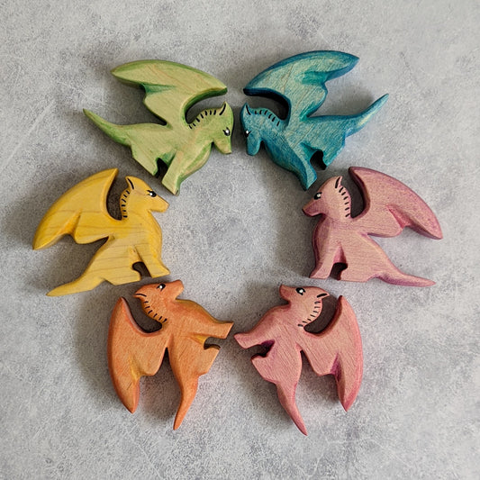 Dragon Toy - Small - Various Colours