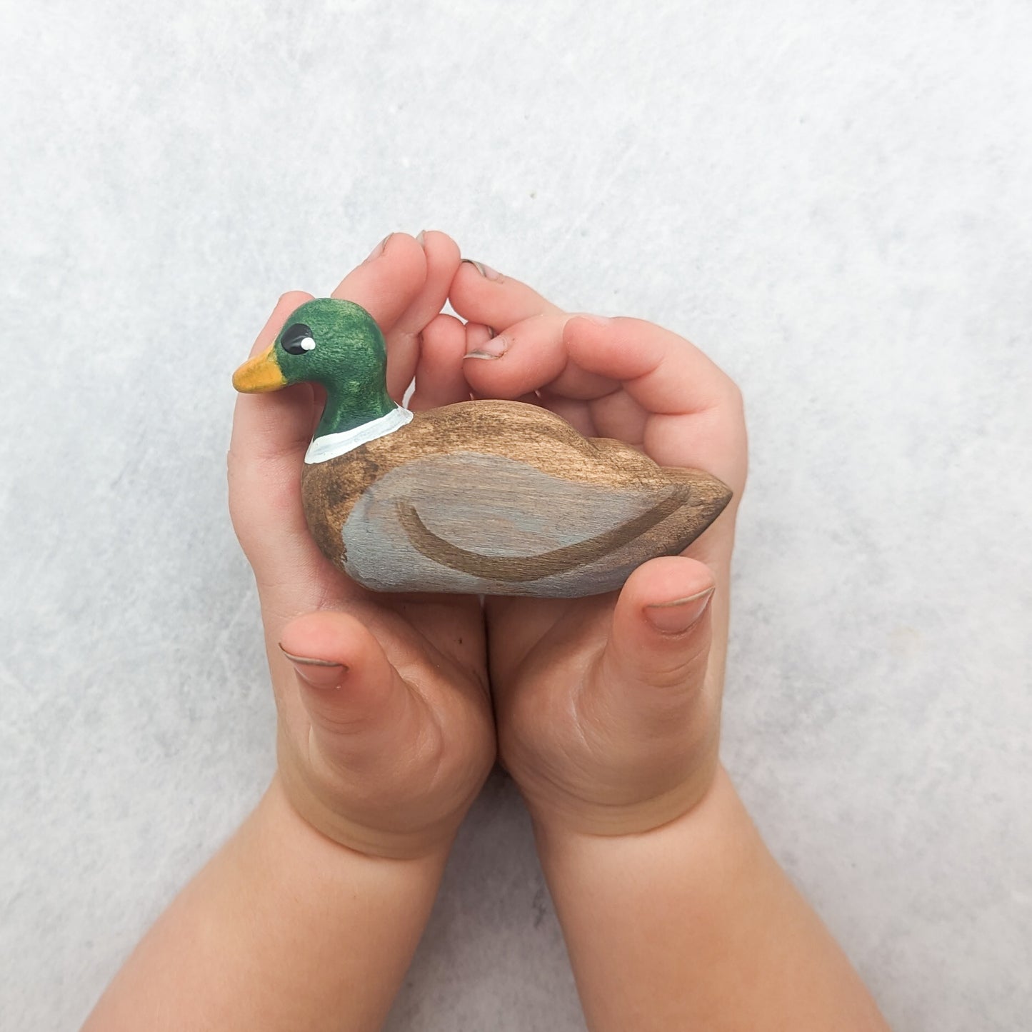 Mallard Duck Wooden Toy