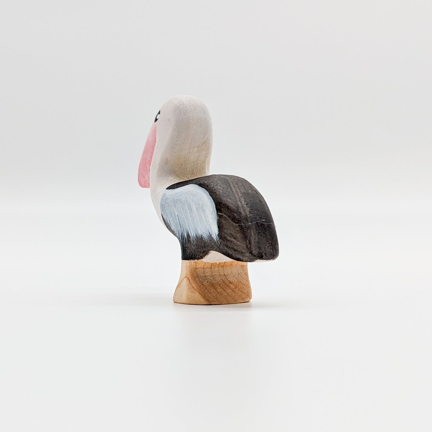 Pelican Standing Wooden Toy