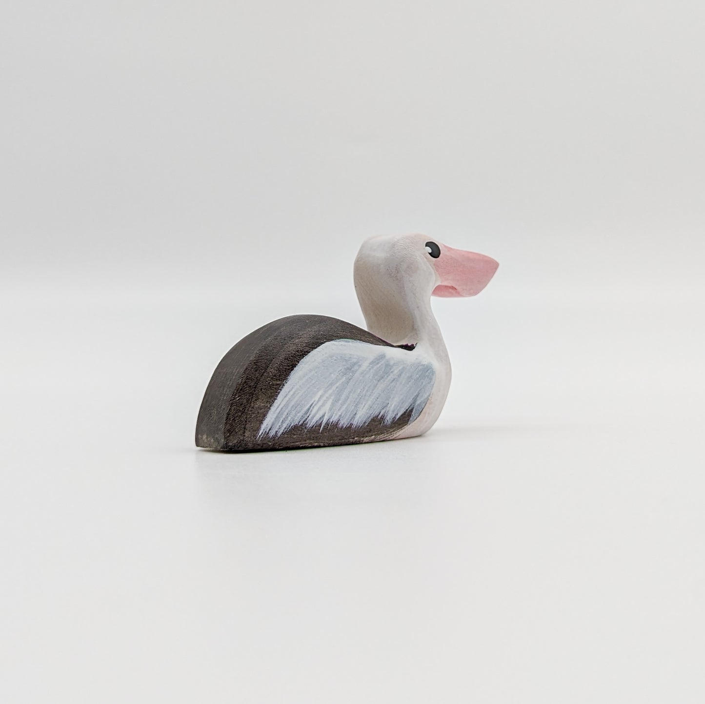 Pelican Sitting Wooden Toy