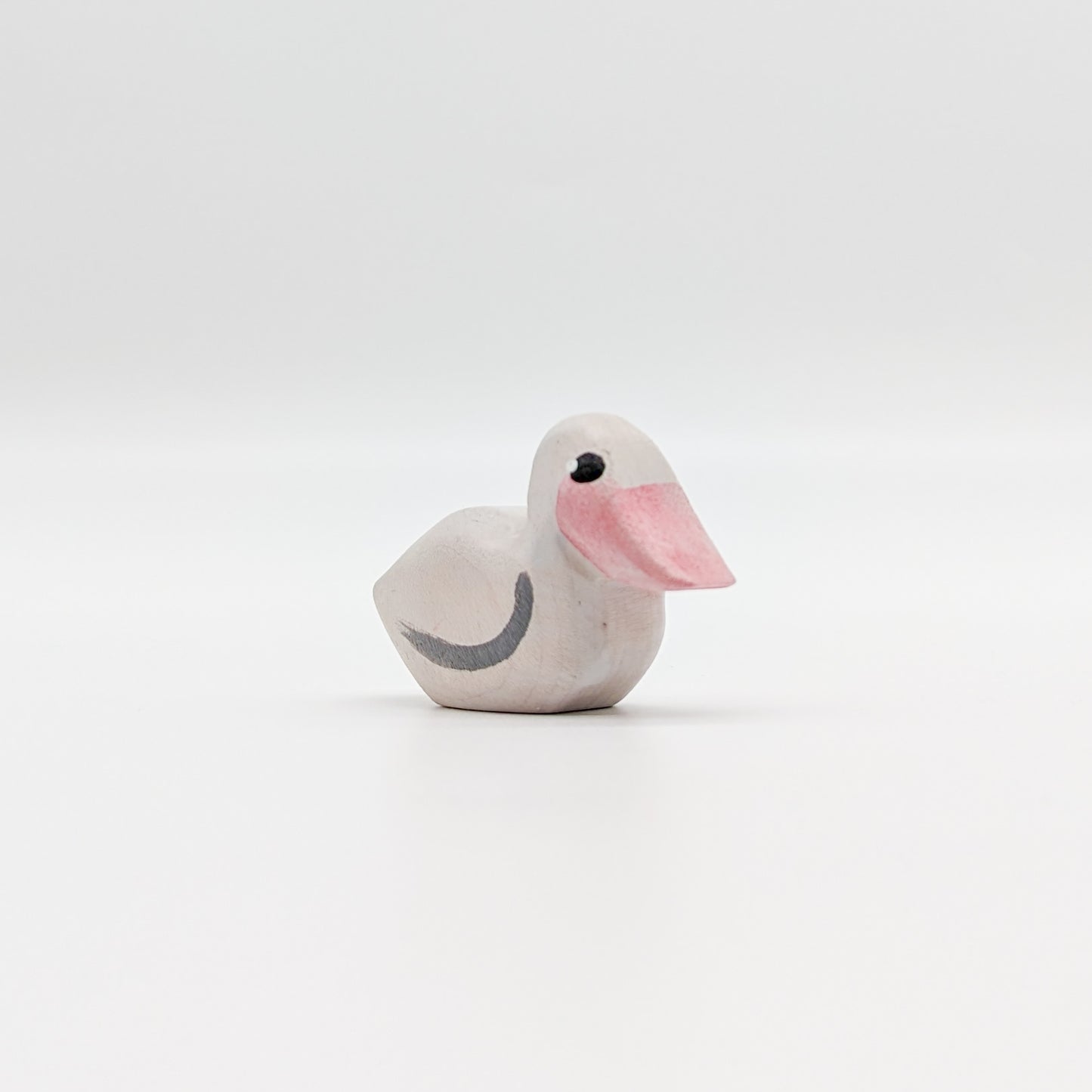 Pelican Chick Wooden Toy